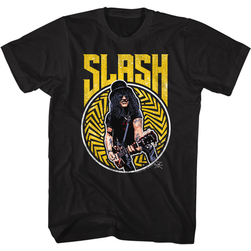 Slash Special Order Bold N Yellow Adult Short-Sleeve T-Shirt