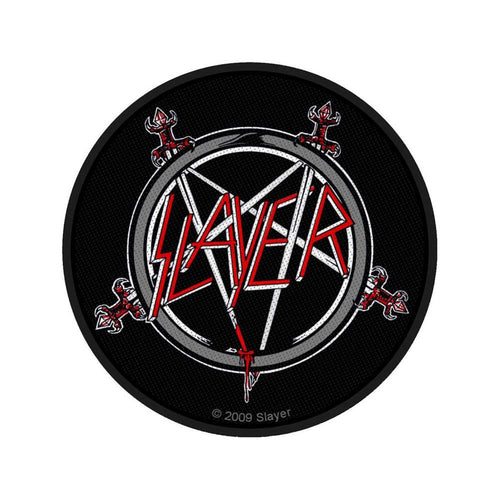 Slayer Pentagram Standard Woven Patch