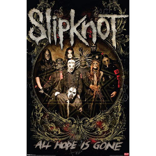 Slipknot All Hope Is Gone Poster 24 In x 36 In Posters & Prints