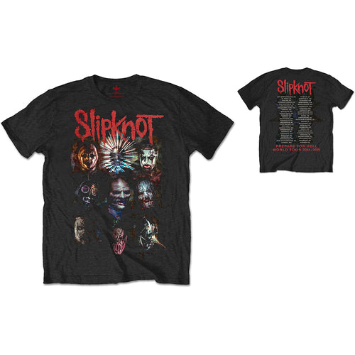 Slipknot Prepare for Hell 2014-2015 Tour Unisex T-Shirt - Special Order