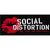 Social Distortion Lip Logo Sticker