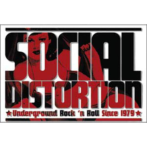 Social Distortion Logo Magnet
