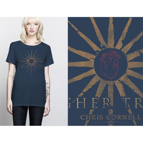 Soundgarden Chris Cornell Higher Truth Ladies T-Shirt