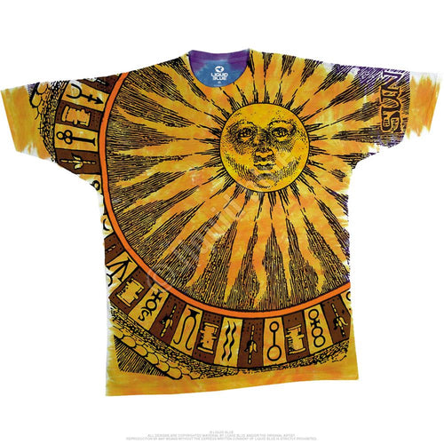 Space Sun Moon Tie-Dye T-Shirt