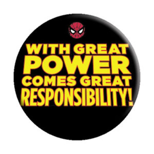Spider-Man Classic Responsibility Button