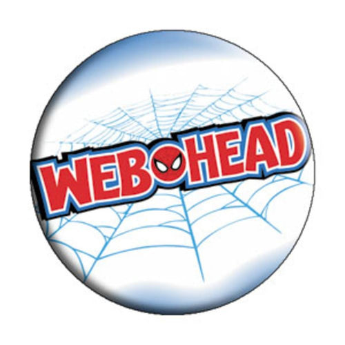 Spider-Man Classic Web Head Button