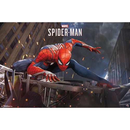 Spider-Man Climb Poster - 34 In x 22 In