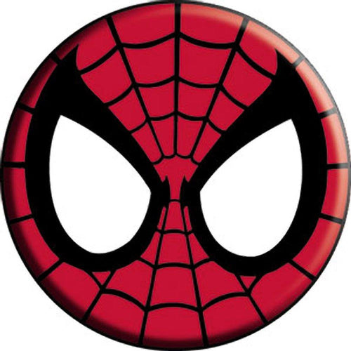 Spider-Man Mask 3 Inch Round Button