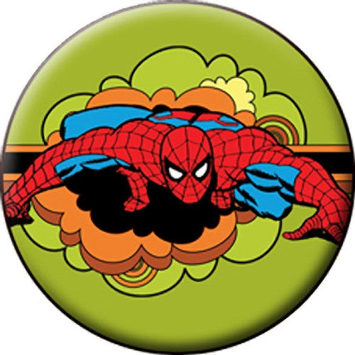Spider-Man Spidey Retro Cloud Button