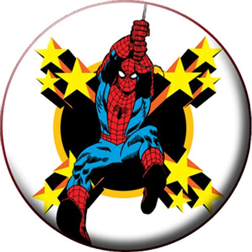 Spider-Man Spidey Stars Button