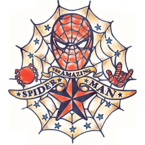 Spider-Man Spidey Tattoo Sticker 