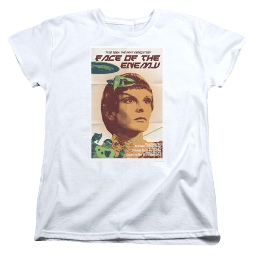 Star Trek TNG Season 6 Episode 14 Women's 18/1 Cotton Short-Sleeve T-Shirt