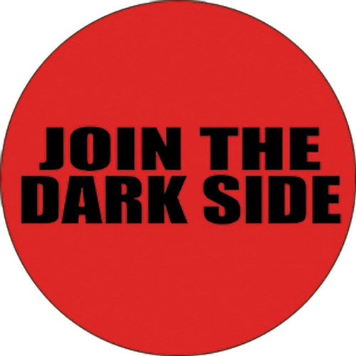 Star Wars Join The Dark Side Button