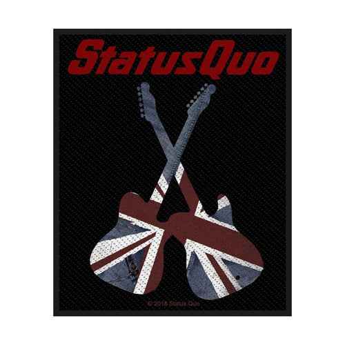 Status Quo Guitars Standard Woven Patch