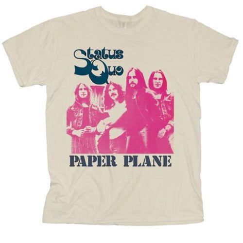Status Quo Paper Plane Unisex T-Shirt