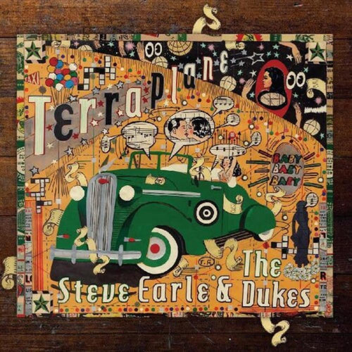 Steve Earle - Terraplane (Transparent Gold Vinyl) - Vinyl LP