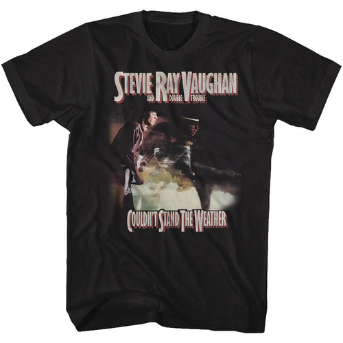 Stevie Ray Vaughan Couldn't Stand The Weather Adult Short-Sleeve T-Shirt