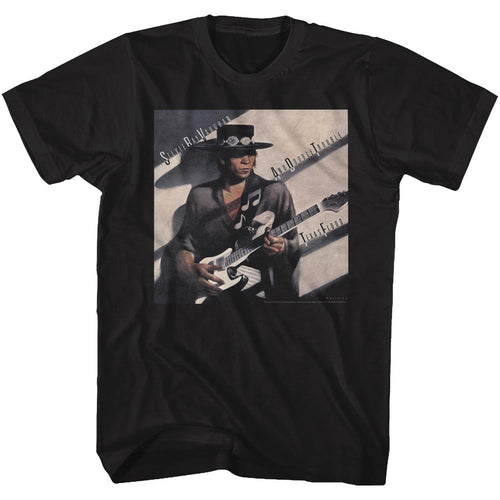 Stevie Ray Vaughan Texas Flood Adult Short-Sleeve T-Shirt