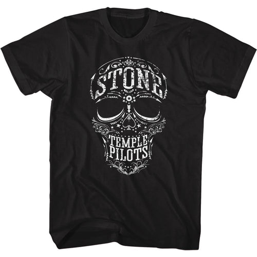 Stone Temple Pilots Skull Adult Short-Sleeve T-Shirt