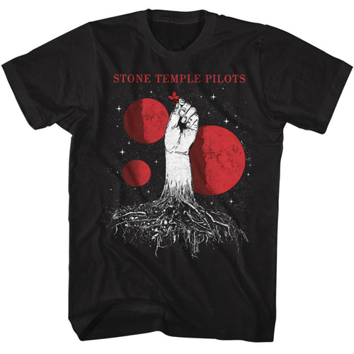 Stone Temple Pilots Planets Adult Short-Sleeve T-Shirt
