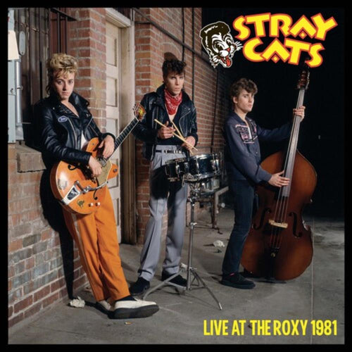 Stray Cats - Live At The Roxy 1981 - Gold/Black Splatter - Vinyl LP