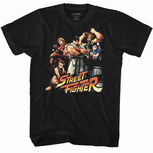 Street Fighter Cool Kids Adult Short-Sleeve T-Shirt