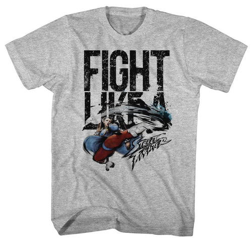 Street Fighter Fight Like A Adult Short-Sleeve T-Shirt