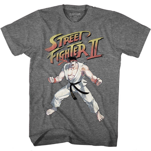 Street Fighter Ryu Adult Short-Sleeve T-Shirt