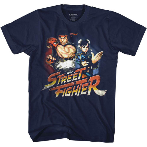 Street Fighter Ryuchunli Adult Short-Sleeve T-Shirt