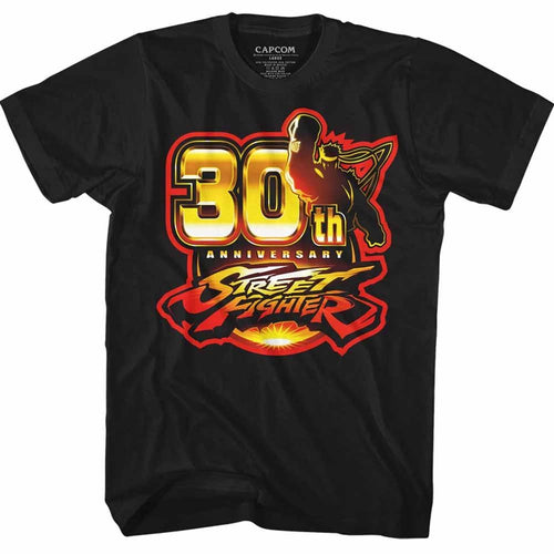 Street Fighter Sf30 Adult Short-Sleeve T-Shirt
