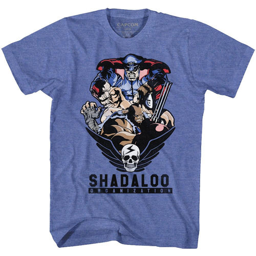 Street Fighter Special Order Shadaloo Org. Adult S/S T-Shirt