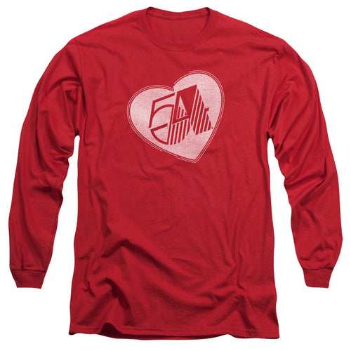 Studio 54 I Heart Studio 54 Men's 18/1 Long Sleeve 100% Cotton T-Shirt