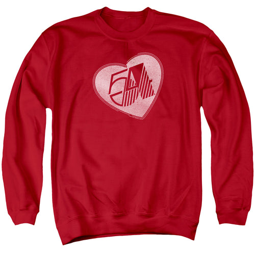 Studio 54 I Heart Studio 54 Men's Crewneck 50% Cotton 50% Poly Long-Sleeve Sweatshirt