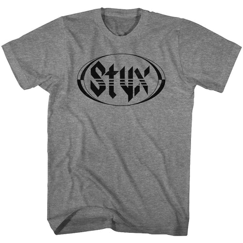 Styx Oval Logo Adult Short-Sleeve T-Shirt