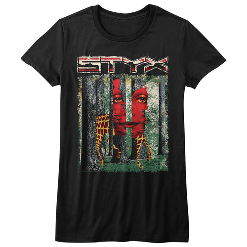 Styx Special Order The Grand Illusion Ladies Short-Sleeve T-Shirt