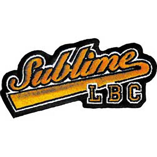 Sublime Baseball Logo Embroidered Patch