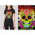 Sublime Colour Skull Ladies T-Shirt
