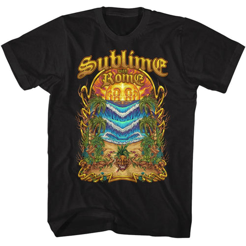 Sublime With Rome Sunrise Beach Adult Short-Sleeve T-Shirt
