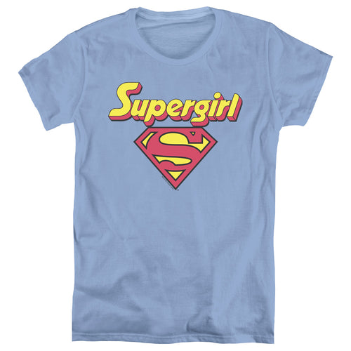 Supergirl Im A Supergirl Women's 18/1 Cotton Short-Sleeve T-Shirt