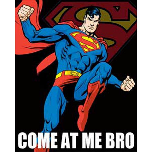 Superman Come At Me Bro Tall Sticker