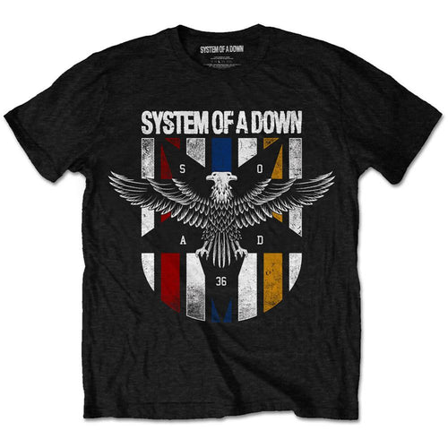 System Of A Down Eagle Colours Unisex T-Shirt