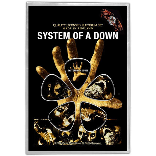System Of A Down Hand Guitar Pick Pack