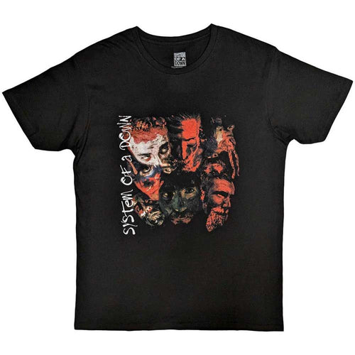 System Of A Down Painted Faces Unisex T-Shirt