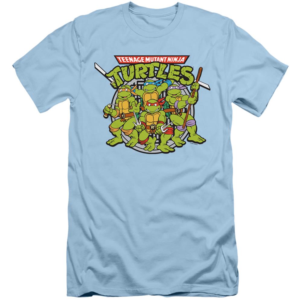Teenage Mutant Ninja Turtles Classic Turtles Men's Cotton Slim Short-Sleeve T-Shirt - Special Order