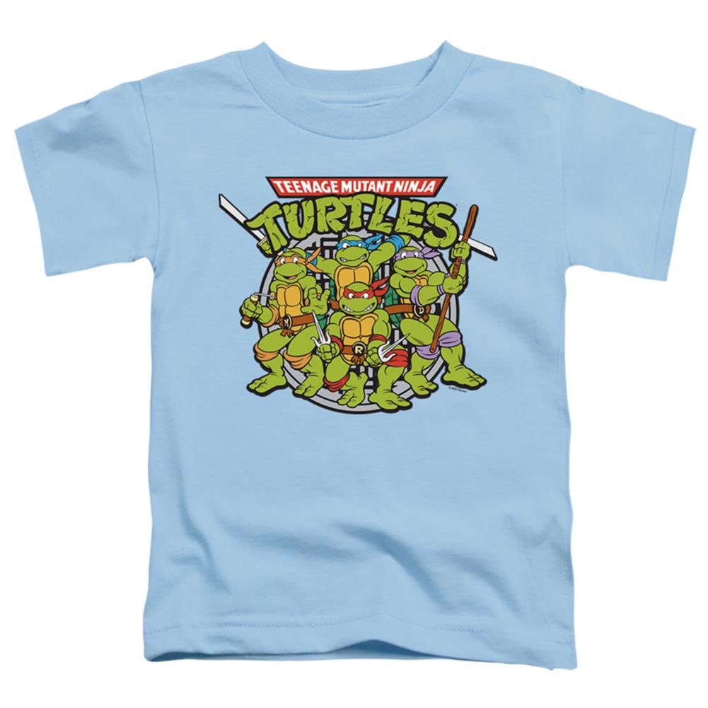 Teenage Mutant Ninja Turtles Classic Turtles Toddler 18/1 Cotton  Short-Sleeve T-Shirt - Special Order