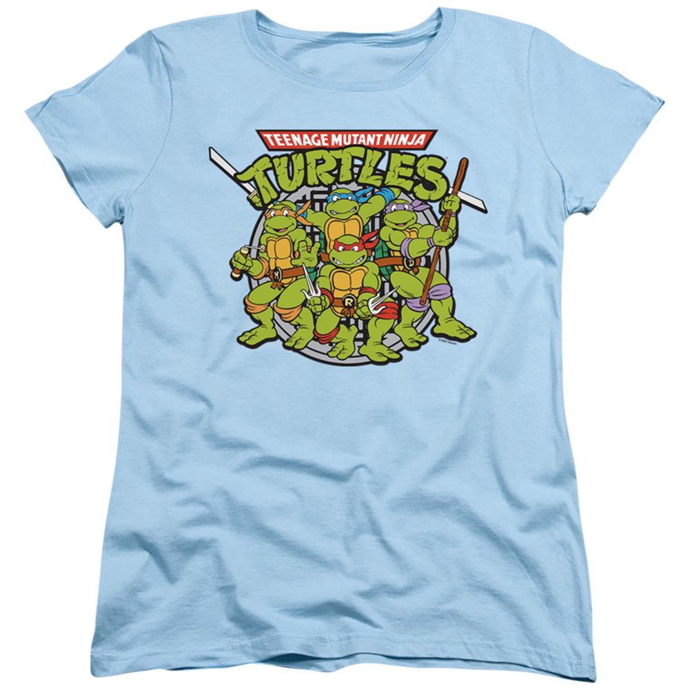 Teenage Mutant Ninja Turtles Classic Turtles Women's 18/1 Cotton