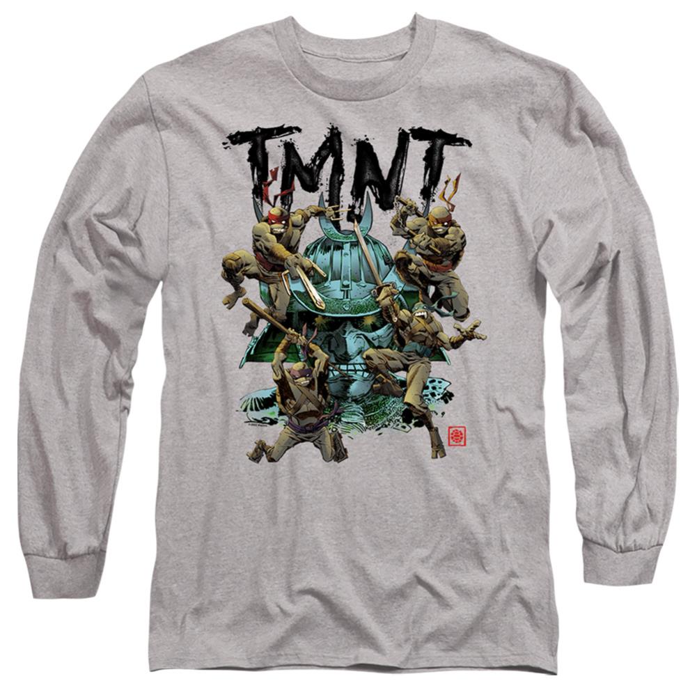 Teenage Mutant Ninja Turtles Feudal Japan Men's Cotton Long-Sleeve T-Shirt - Special Order