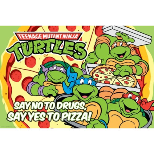 Teenage Mutant Ninja Turtles Say Yes To Pizza Poster - 36 In x 24 In