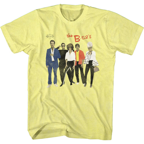 The B-52's Special Order Retro Band Photo Adult Short-Sleeve T-Shirt