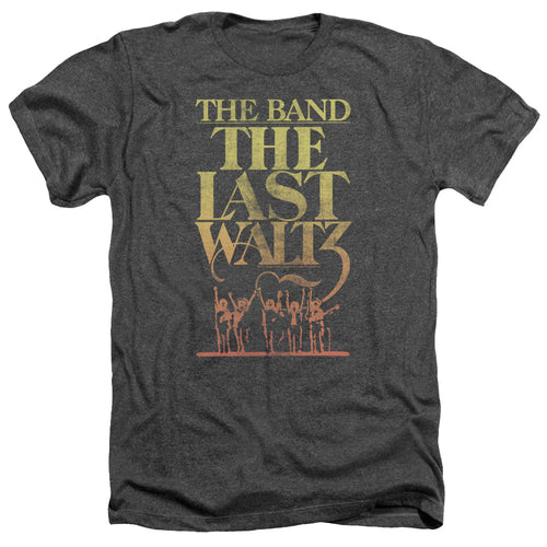 The Band The Last Waltz Men's 30/1 Heather 60% Cotton 40% Poly Short-Sleeve T-Shirt
